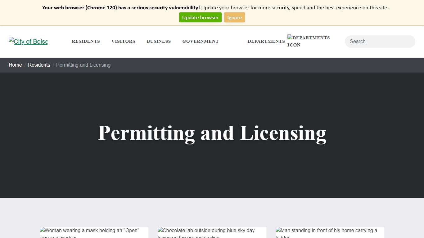 Permitting and Licensing City of Boise